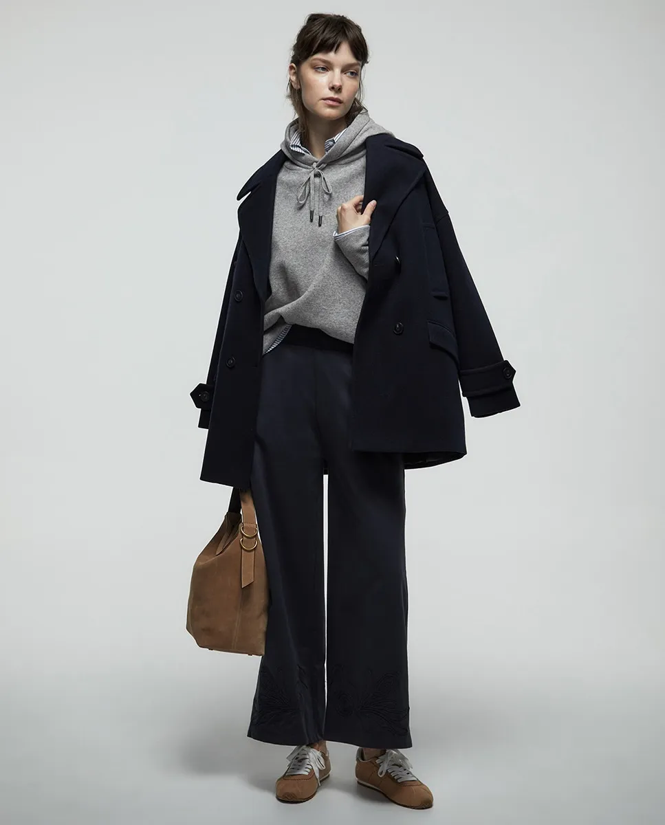 

Штаны с кулиской Sfera, темно-синий