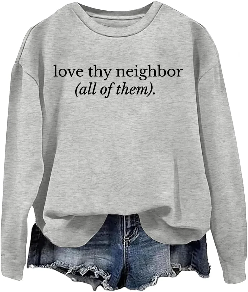 

Толстовка Love Thy Neighbor All Of Them NACJOM
