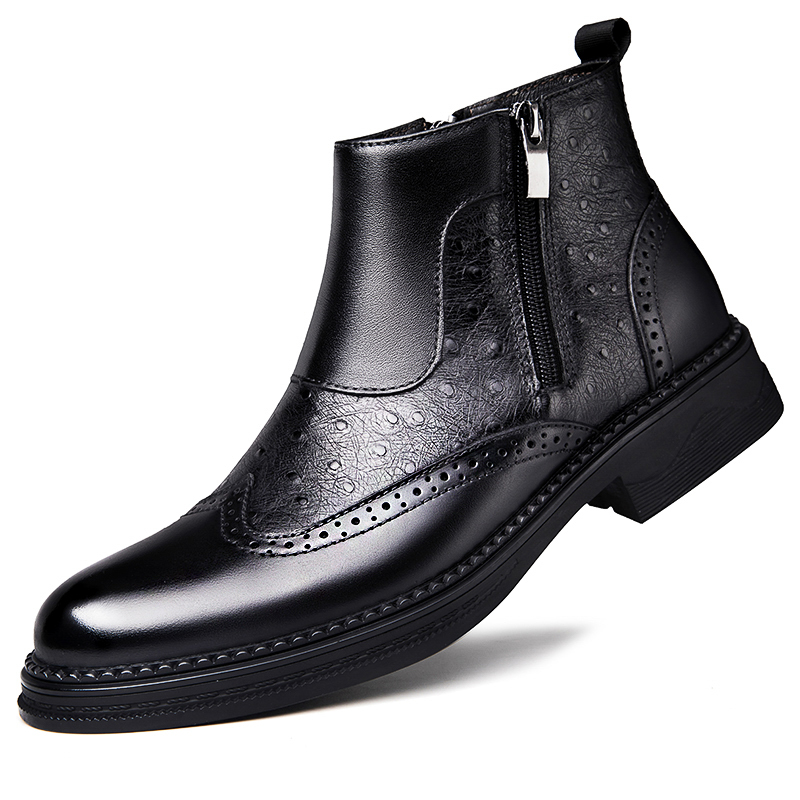 

Bull Thunder Мужские черные зимние ботинки на шнуровке, цвет Black Insulated Shoes