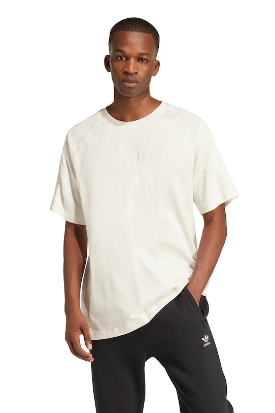 

Хлопковая футболка Essential Adidas Originals, белый