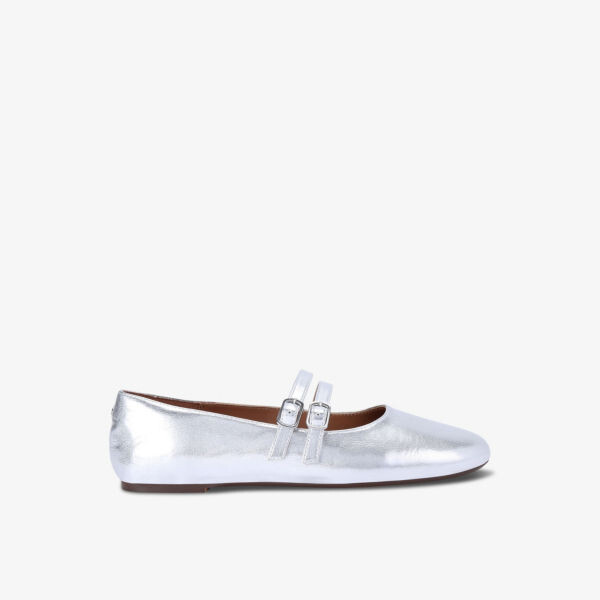 

Балетки Magic Mary-Jane из искусственной кожи Kg Kurt Geiger, серебряный