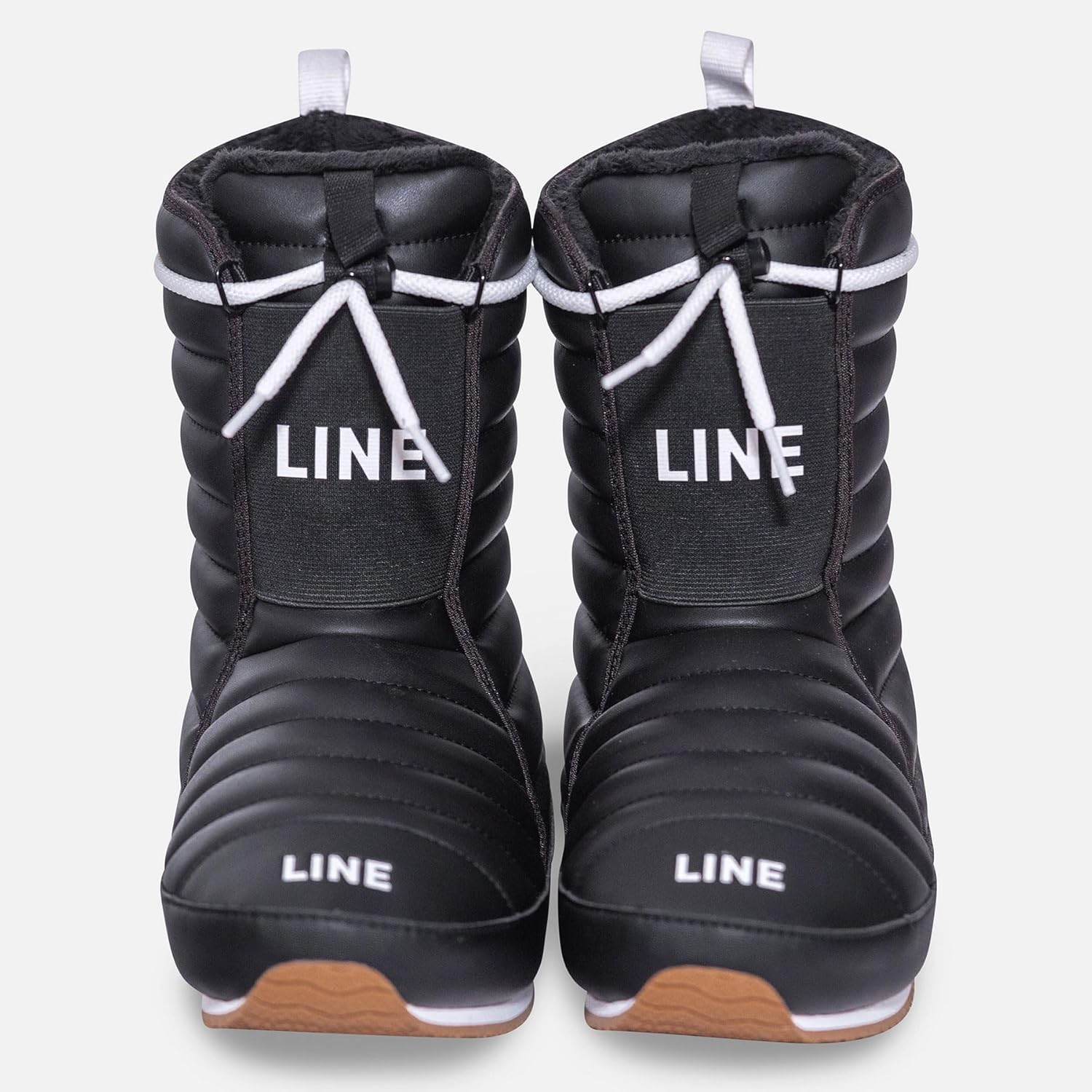 Ботинки LINE Unisex Adult BOOTIE 2.0, Теплые водостойкие зимние ботинки для отдыха после катания на лыжах с формованной стелькой из пеноматериала и системой шнуровки, черный — фото 2