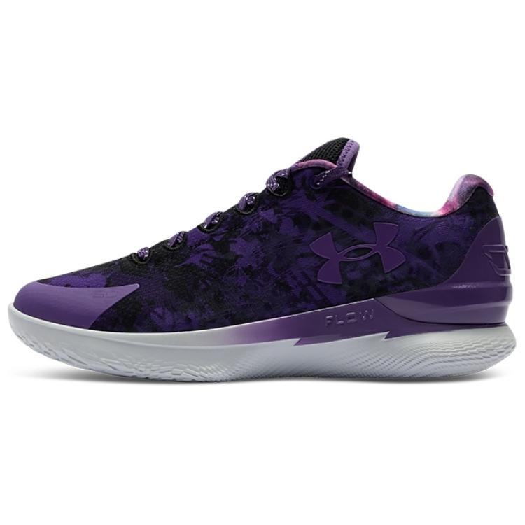 

Баскетбольные кроссовки Curry 1 Basketball Shoes Men Low-Top Purple Gray Under Armour