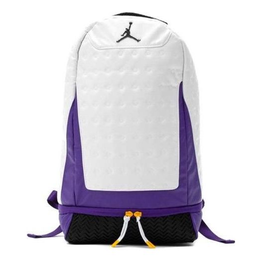 

Рюкзак Air Jordan Retro 13 Backpack 'White Purple', фиолетовый