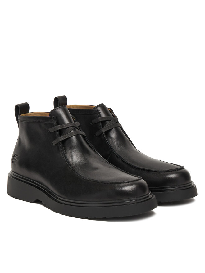 Ботинки Calvin Klein Combat Apron Mid Boot Lth YM0YM01445, черный — фото 2