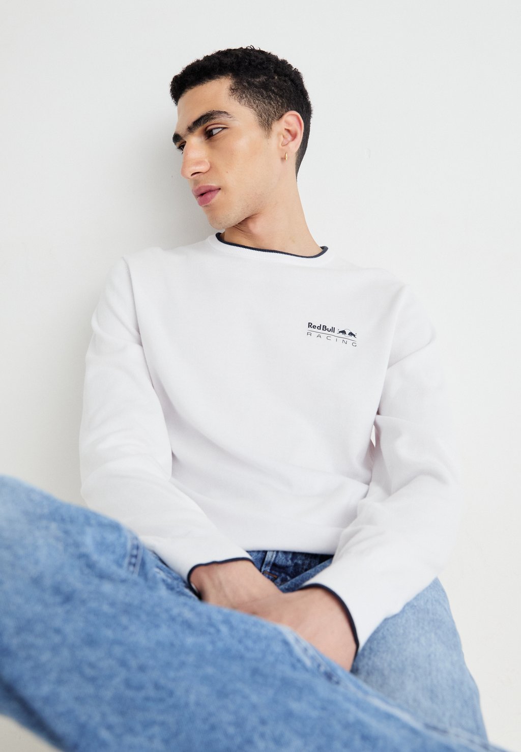 

Джемпер RED BULL RACING COTTON CREW NECK KNIT Pepe Jeans, белый