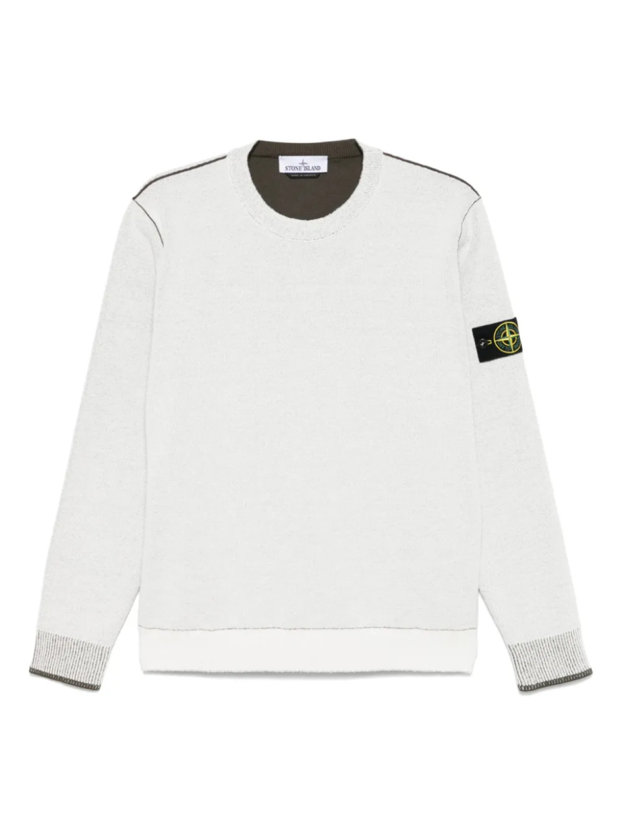 

Толстовка с компасом Stone Island, белый