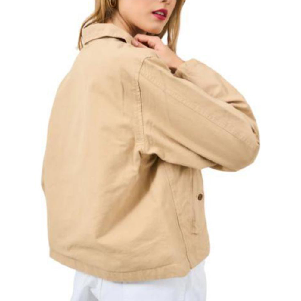 Polo Ralph Lauren Куртка с высоким воротником на молнии, Khaki — фото 3