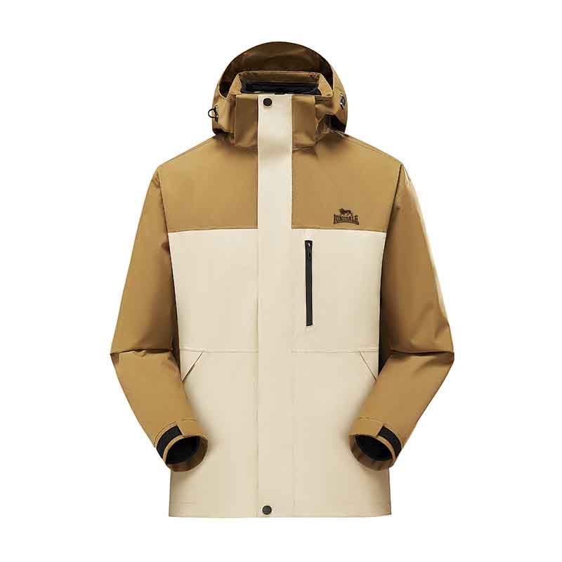 

LONSDALE Ветровка утепленная непромокаемая непродуваемая унисекс для походов, Desert Yellow