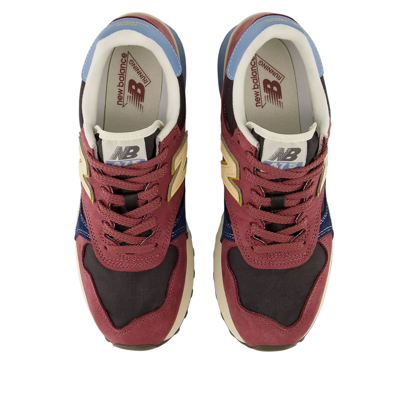 Кроссовки New Balance 475 'Washed Burgundy' — фото 3