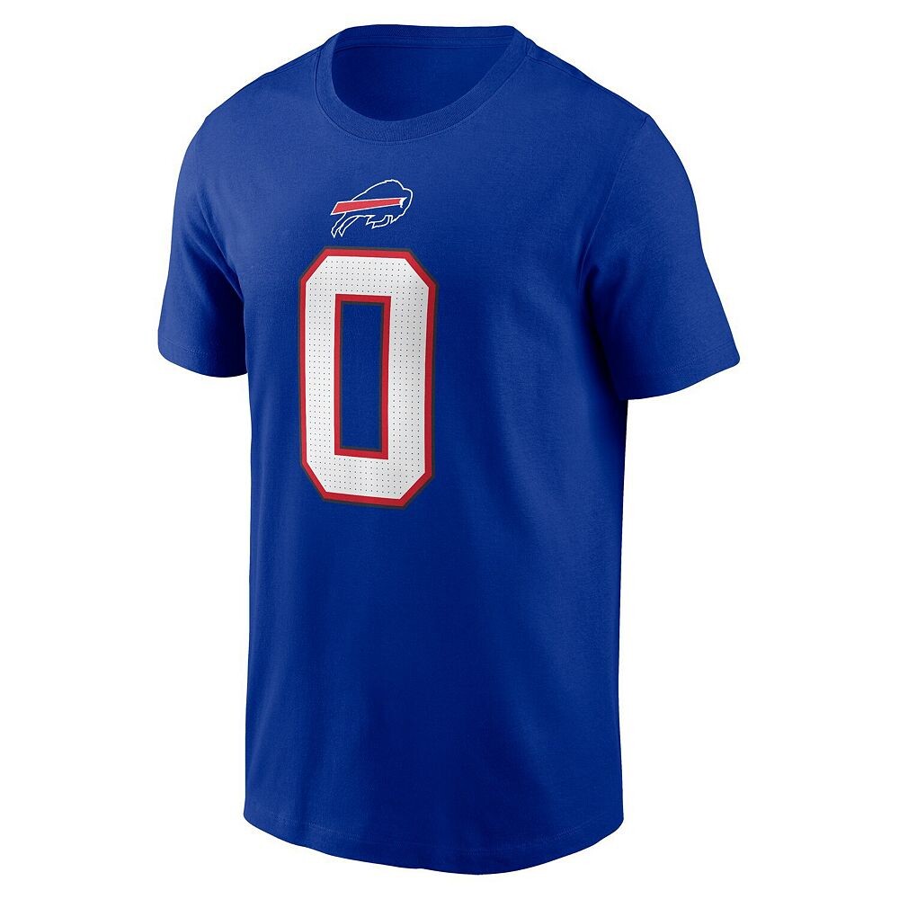 Мужская футболка Nike Keon Coleman Royal Buffalo Bills 2024 NFL Draft с именем и номером, цвет Bil Blue — фото 3
