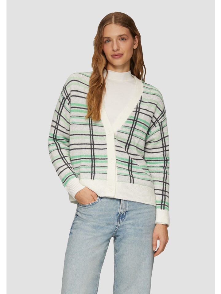 

Кардиган s.Oliver Strickjacke langarm, зеленый
