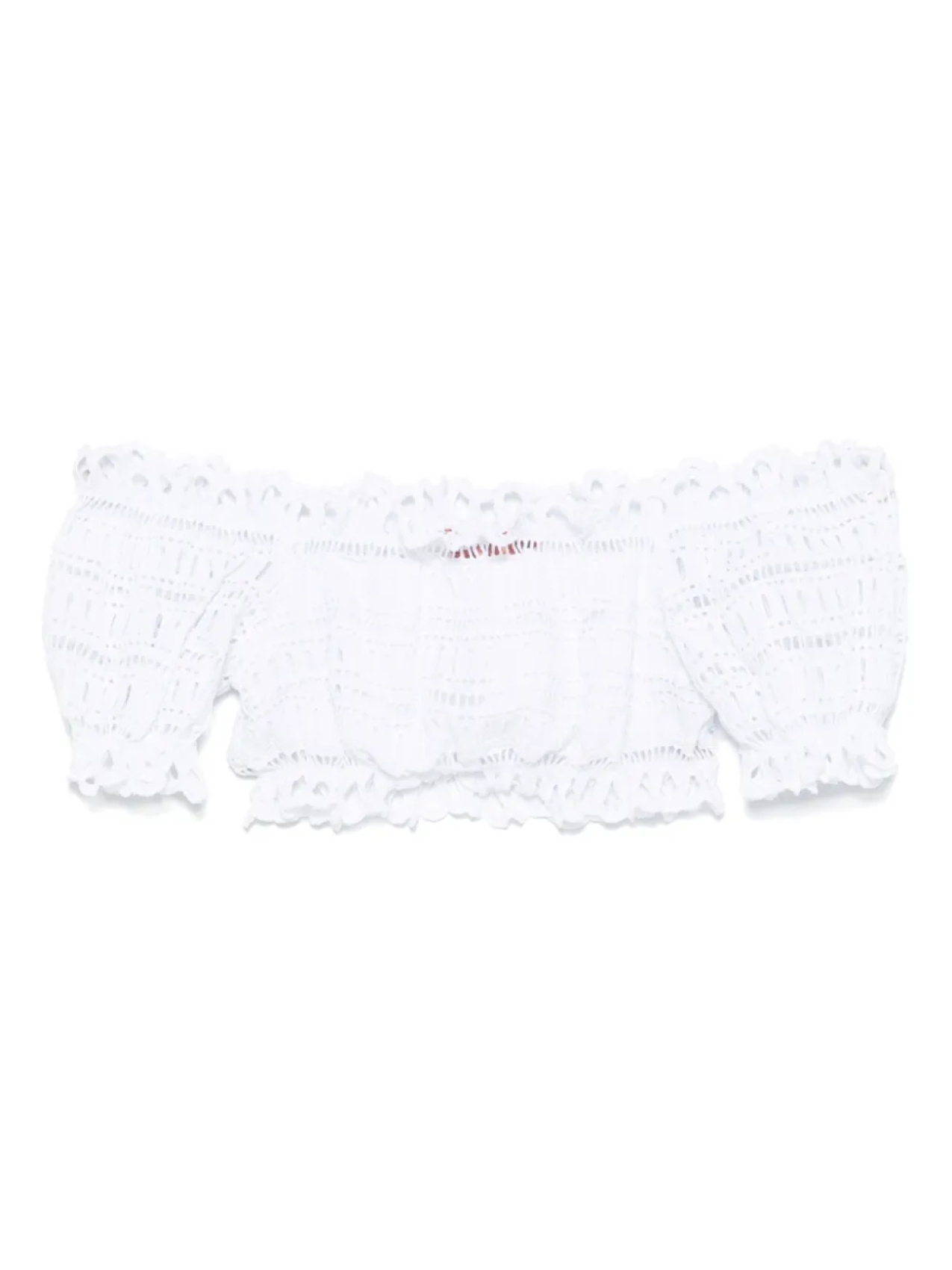 

Топ с открытыми плечами Ermanno Scervino, белый