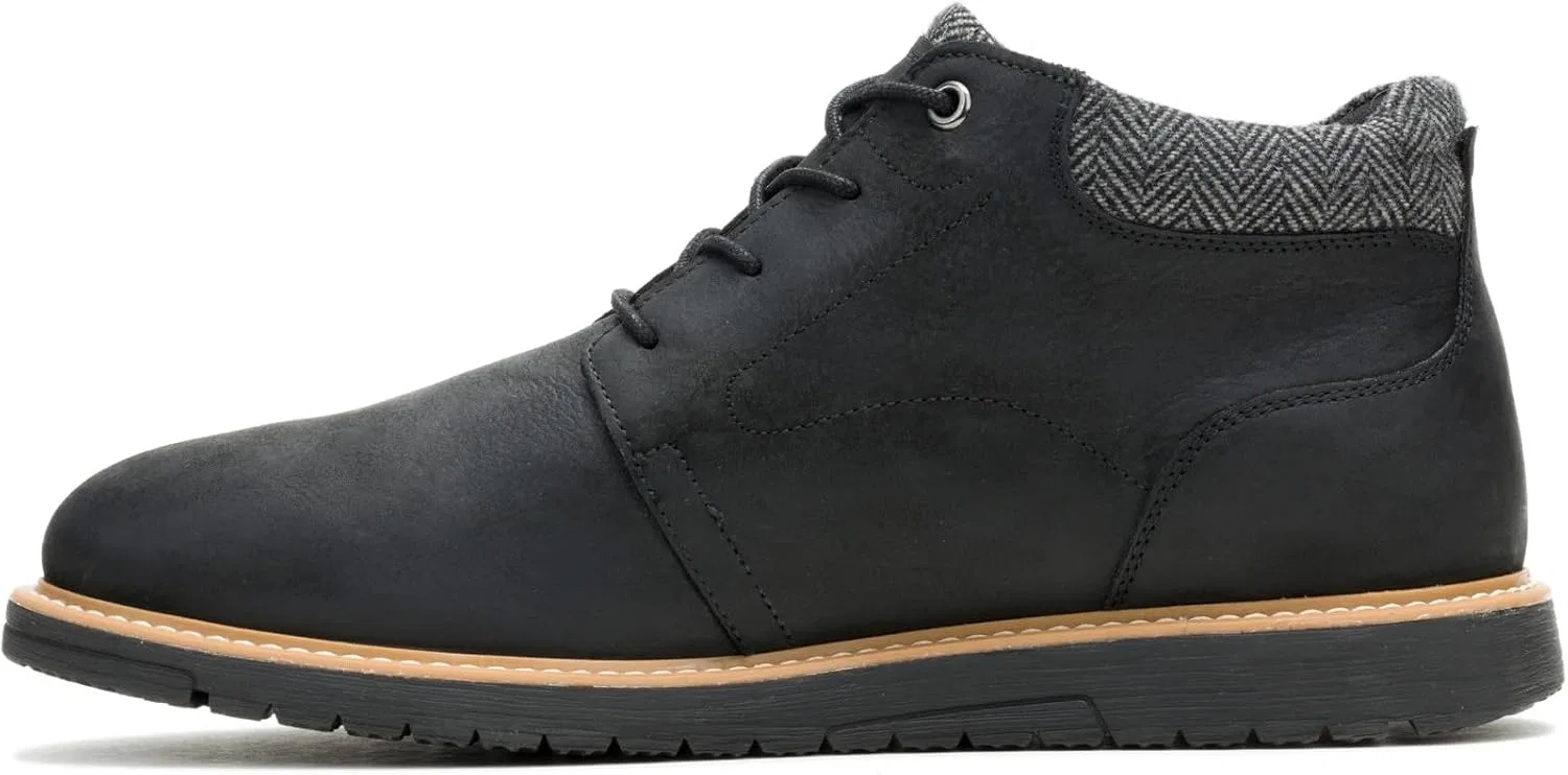 Мужские кожаные ботильоны Hush Puppies Jenson, черные