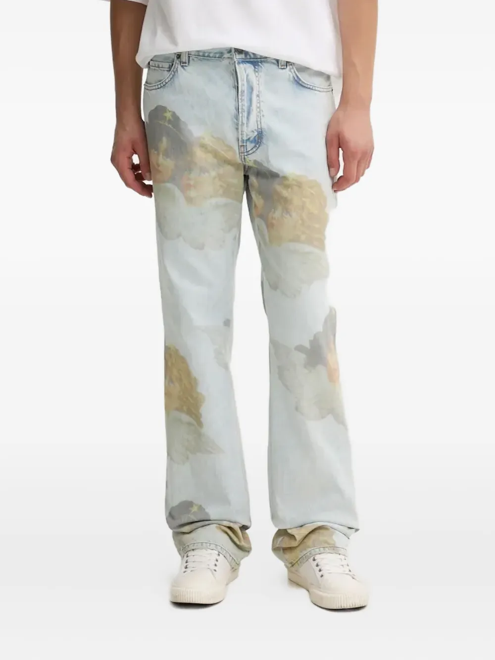 

Прямые джинсы Fiorucci, синий