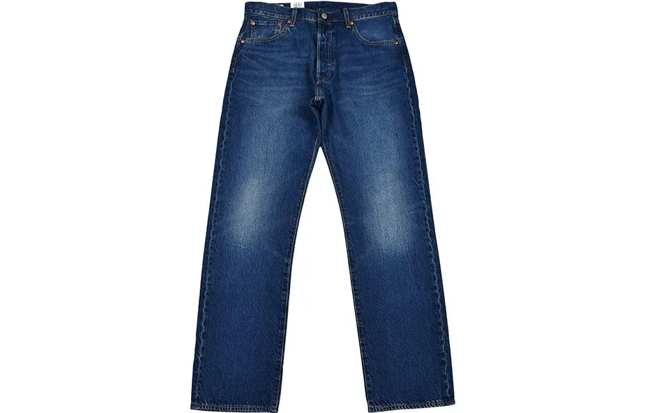Levis Джинсы мужские индиго умеренно прямого кроя — фото 3