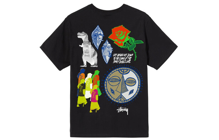 

Футболка серии «Динозавр» унисекс Stussy, желтый