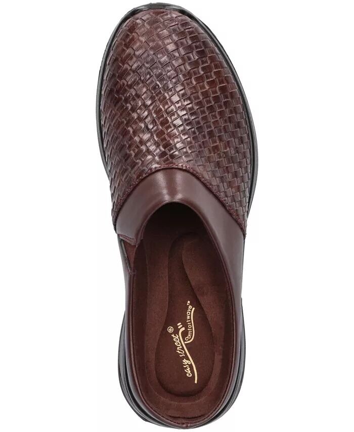 Женские туфли-мюли Janalee Comfort на плоской подошве Easy Street, коричневый — фото 4