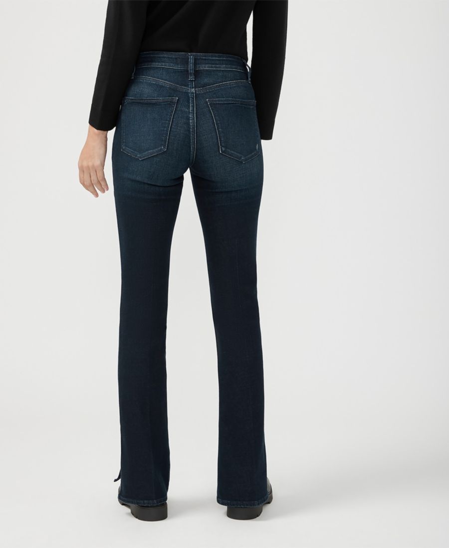 Женские джинсы Avery High Rise Curvy Fit Slim Bootcut Silver Jeans Co, Indigo — фото 3