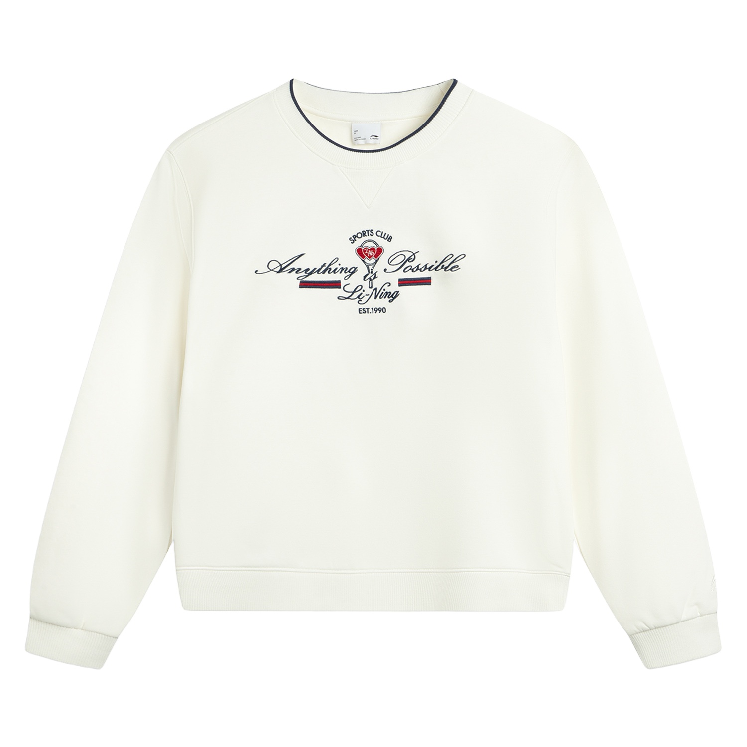 

Толстовка Sports Life Collection женская LINING, слоновая кость, Бежевый, Толстовка Sports Life Collection женская LINING, слоновая кость
