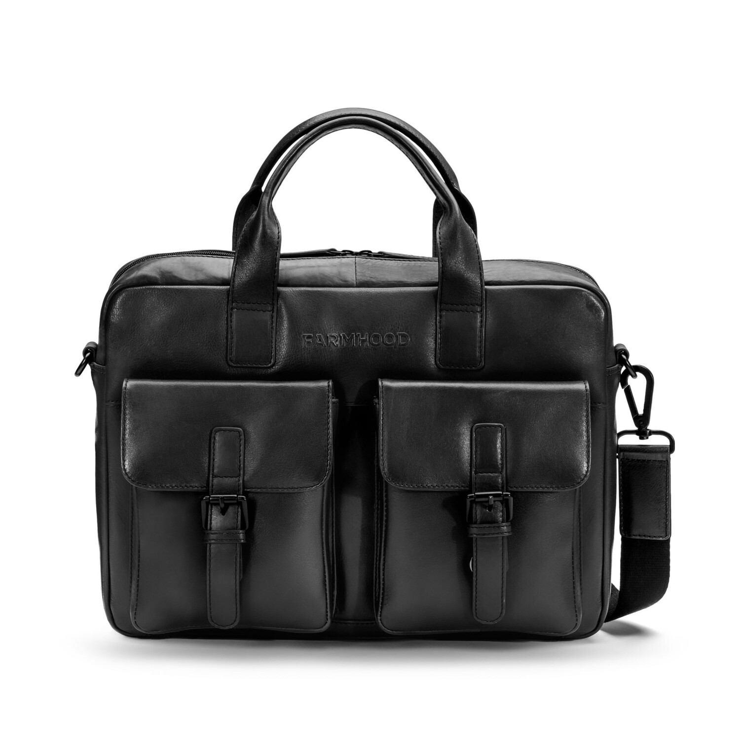 

Сумка для ноутбука Farmhood Memphis Leder 39 cm Laptopfach, черный