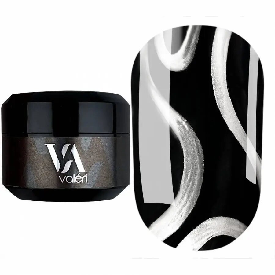 

Гель Valeri Silver Metal, 5 мл