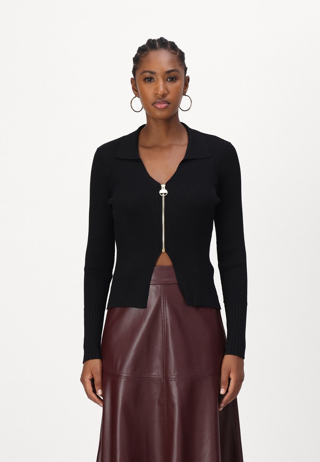 

Кардиган MONDALE ZIP UP CARDIGAN Barbour International, черный