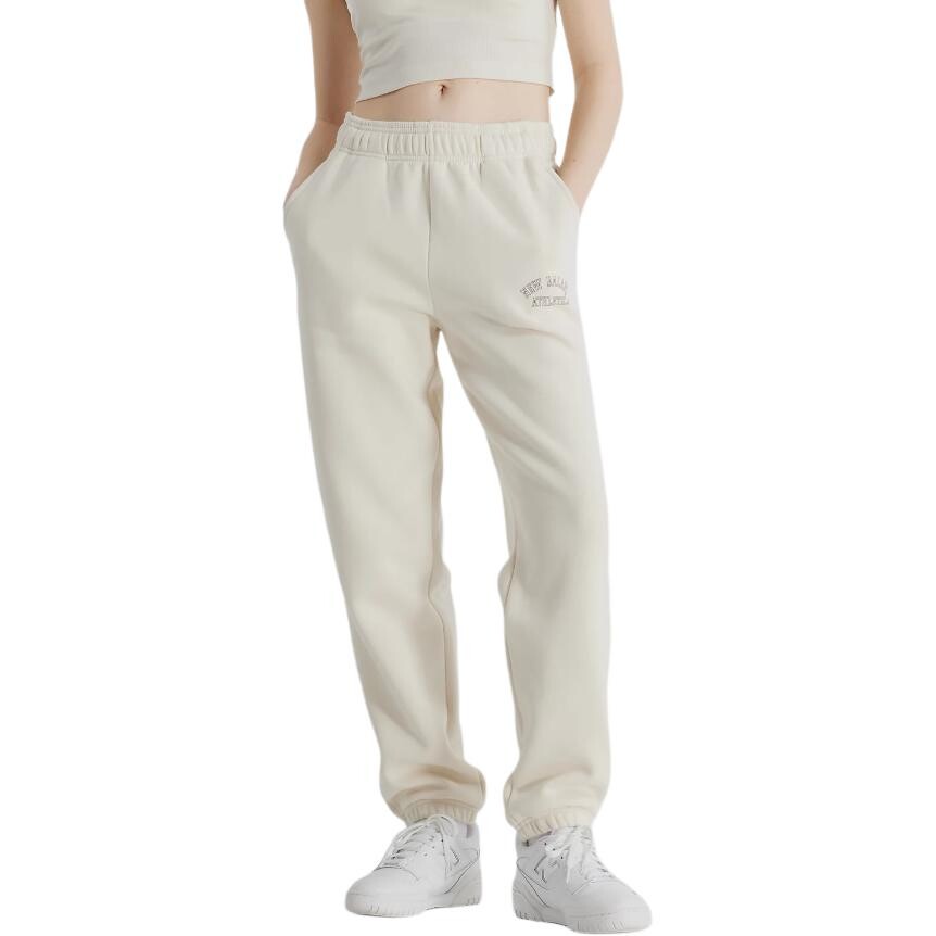 

Графические флисовые спортивные штаны Jogger Knit, женские, льняные New Balance
