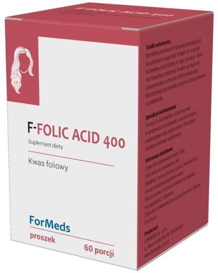 

Formeds, F-фолиевая кислота 400, 48 г