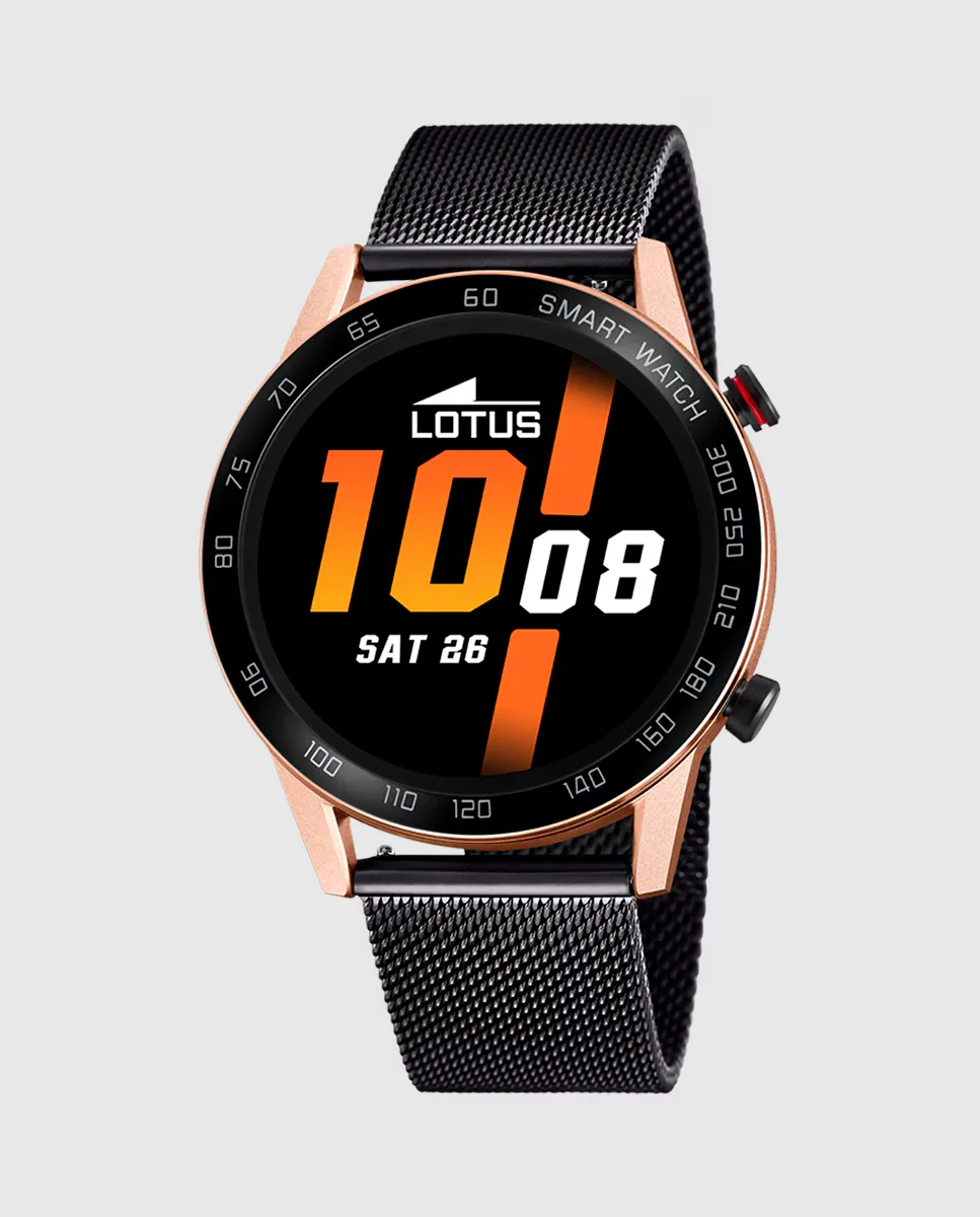 

Мужские часы 50025/1 Смартчасы из черной стали LOTUS, черный