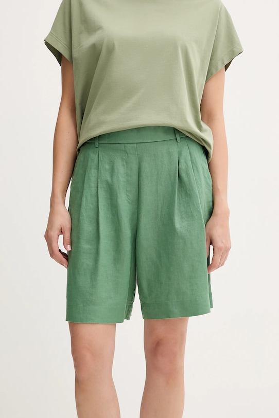 

Льняные шорты United Colors Of Benetton, зеленый