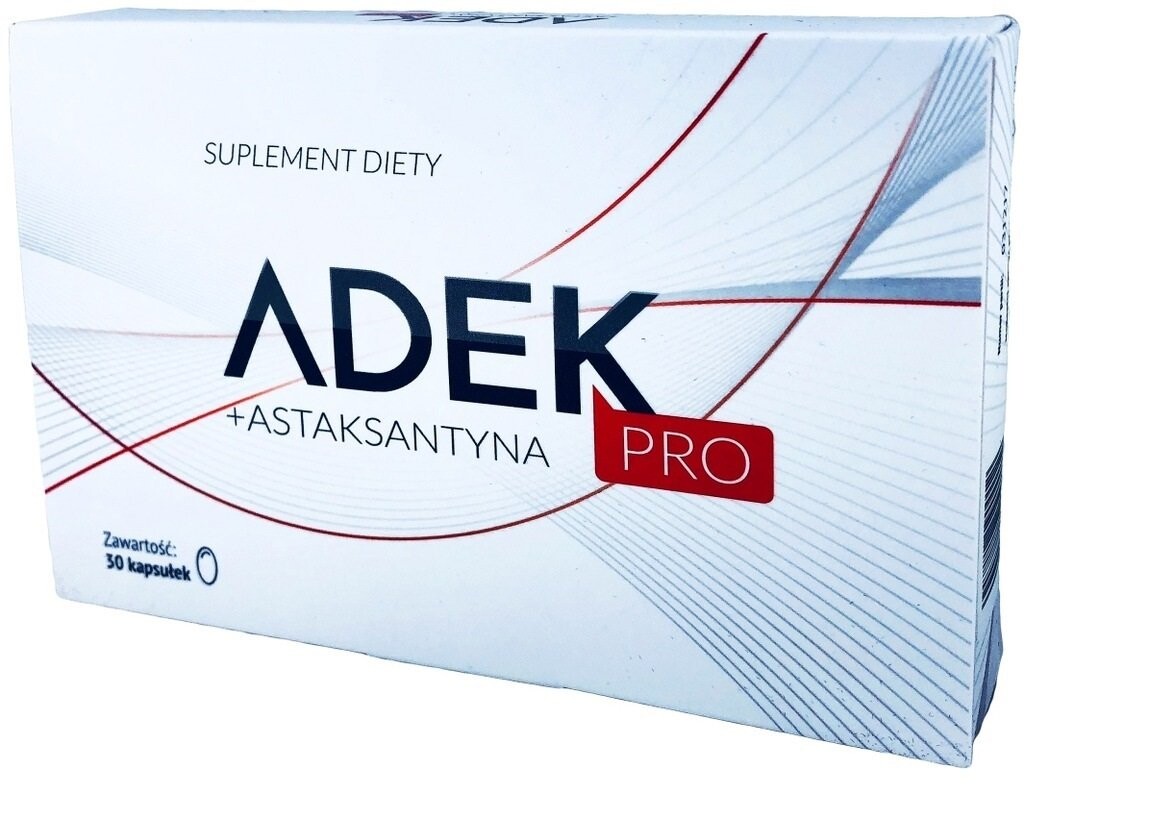 

Биологически активная добавка Adek Pro, антиоксиданты астаксантин ашваганда, 30 капсул Inna
