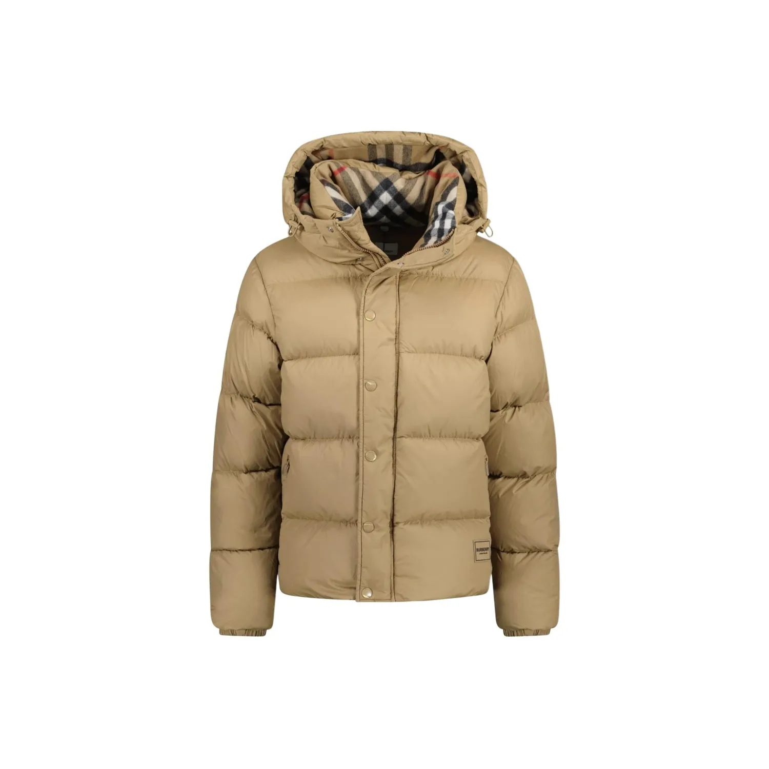Пуховик Burberry верблюжий