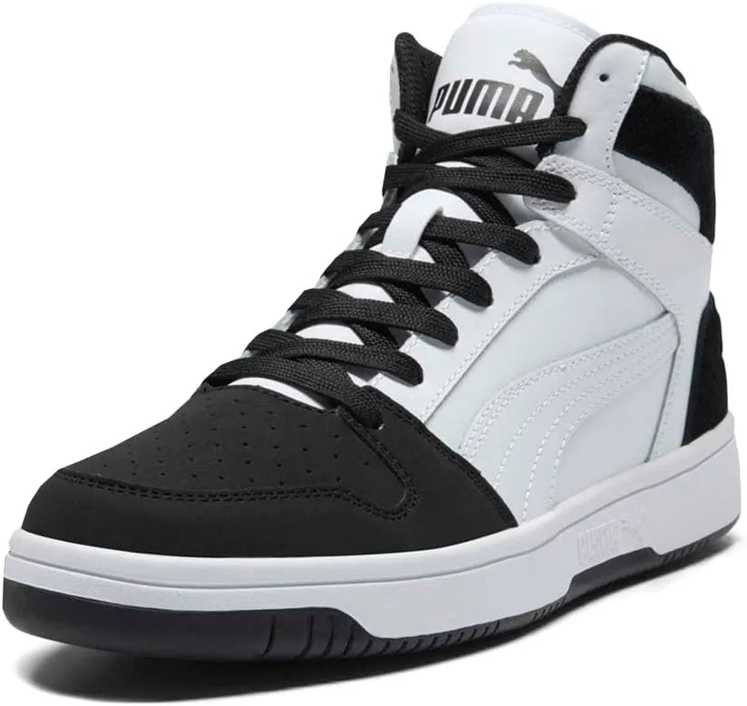 Мужские кроссовки PUMA Rebound Layup Sl Ink High - белые, повседневные, белый — фото 2