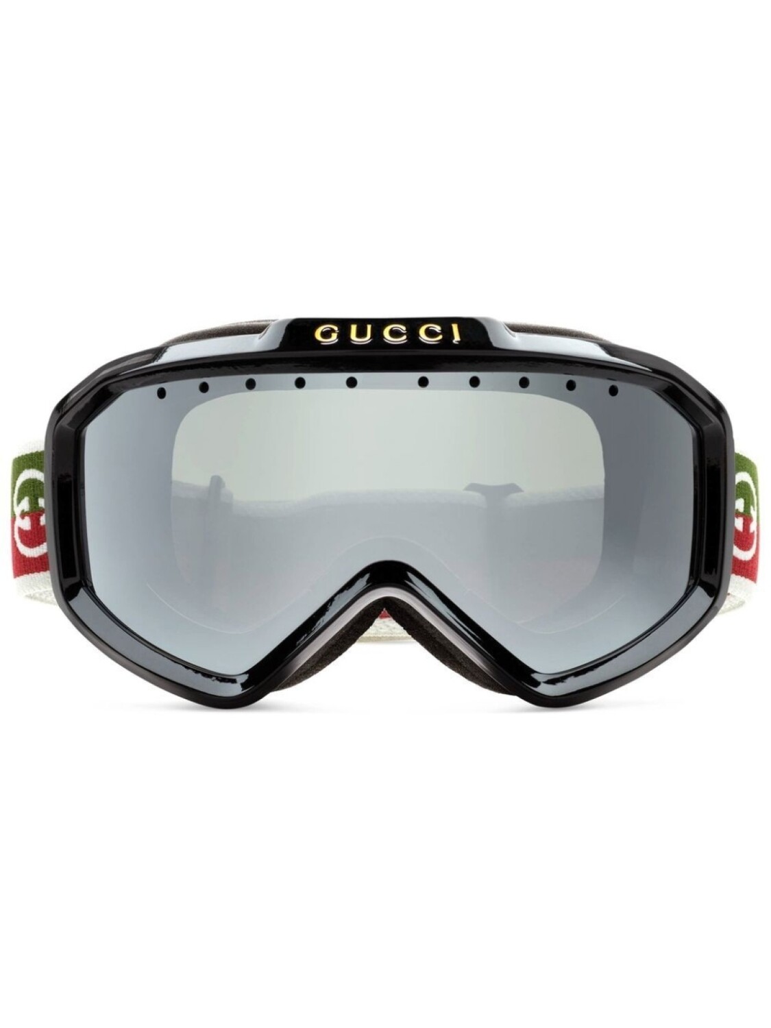 

Gucci Eyewear GG mask-shaped sunglasses, черный