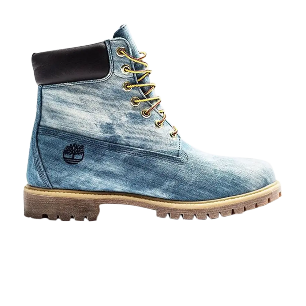Ботинки Timberland Premium 6 Inch Denim, синий