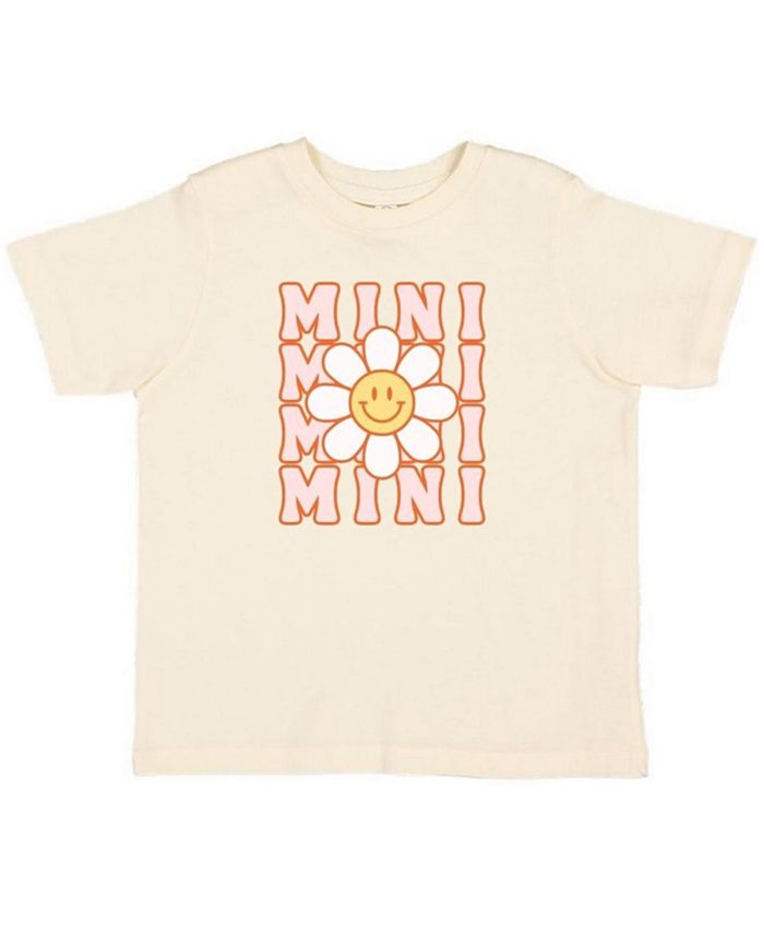 

Детская футболка с коротким рукавом "Mini Daisy" - для малышей и детей постарше Sweet Wink, коричневый/бежевый