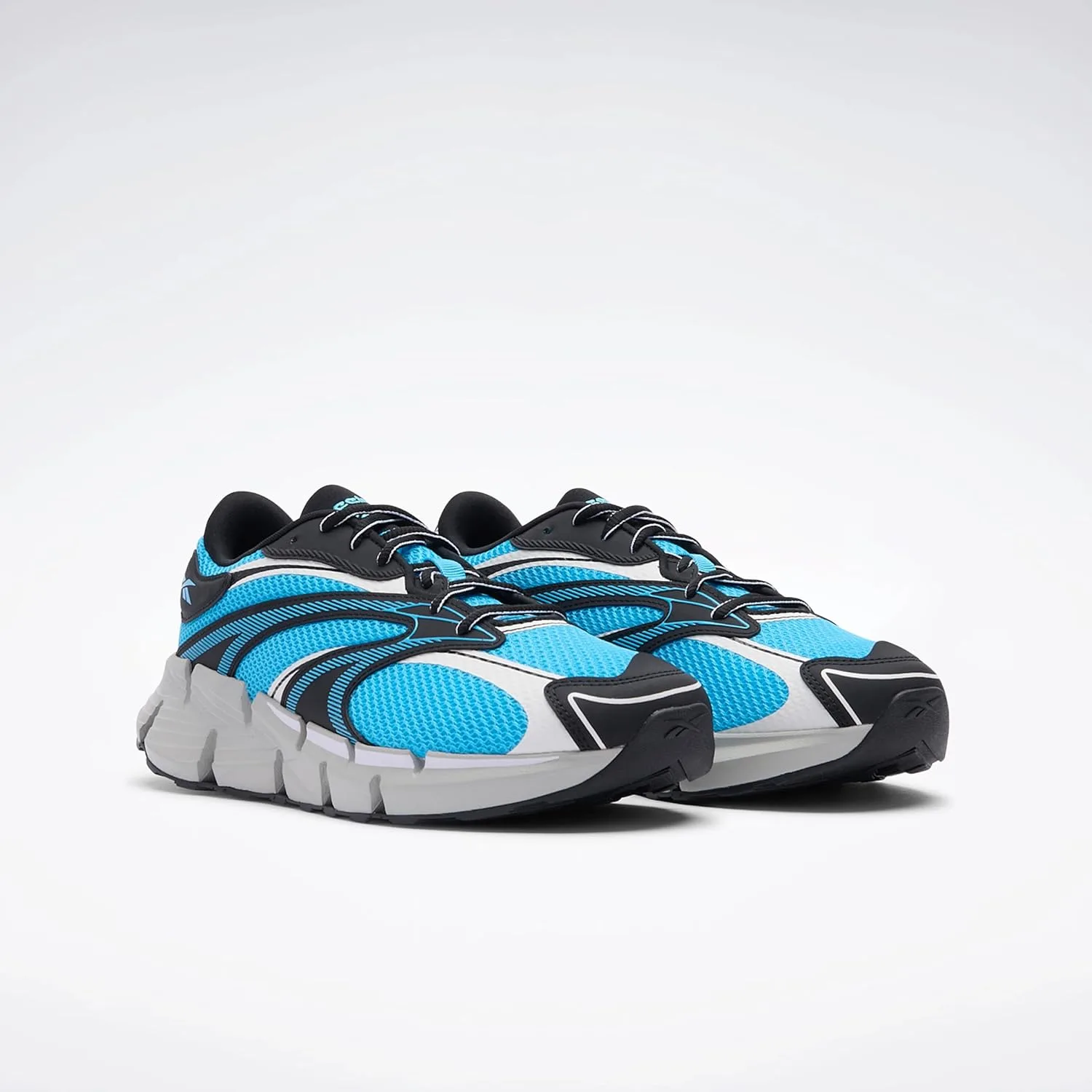 Кроссовки Reebok Zig Hypnotica унисекс, черный/голубой/серый — фото 3
