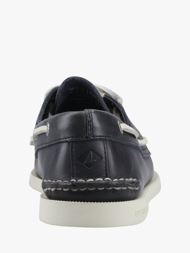 Аутентичные оригинальные кожаные туфли-лодочки с 2 отверстиями Sperry, Navy — фото 3