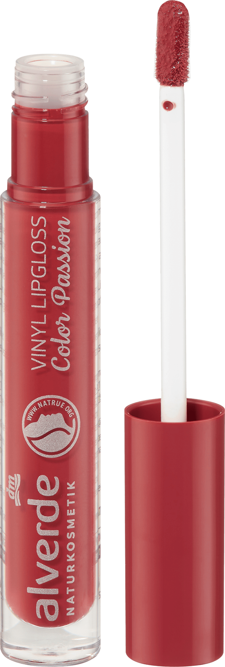 

Блеск для губ alverde NATURKOSMETIK Lipgloss Vinyl Color Passion 40, 4 ml