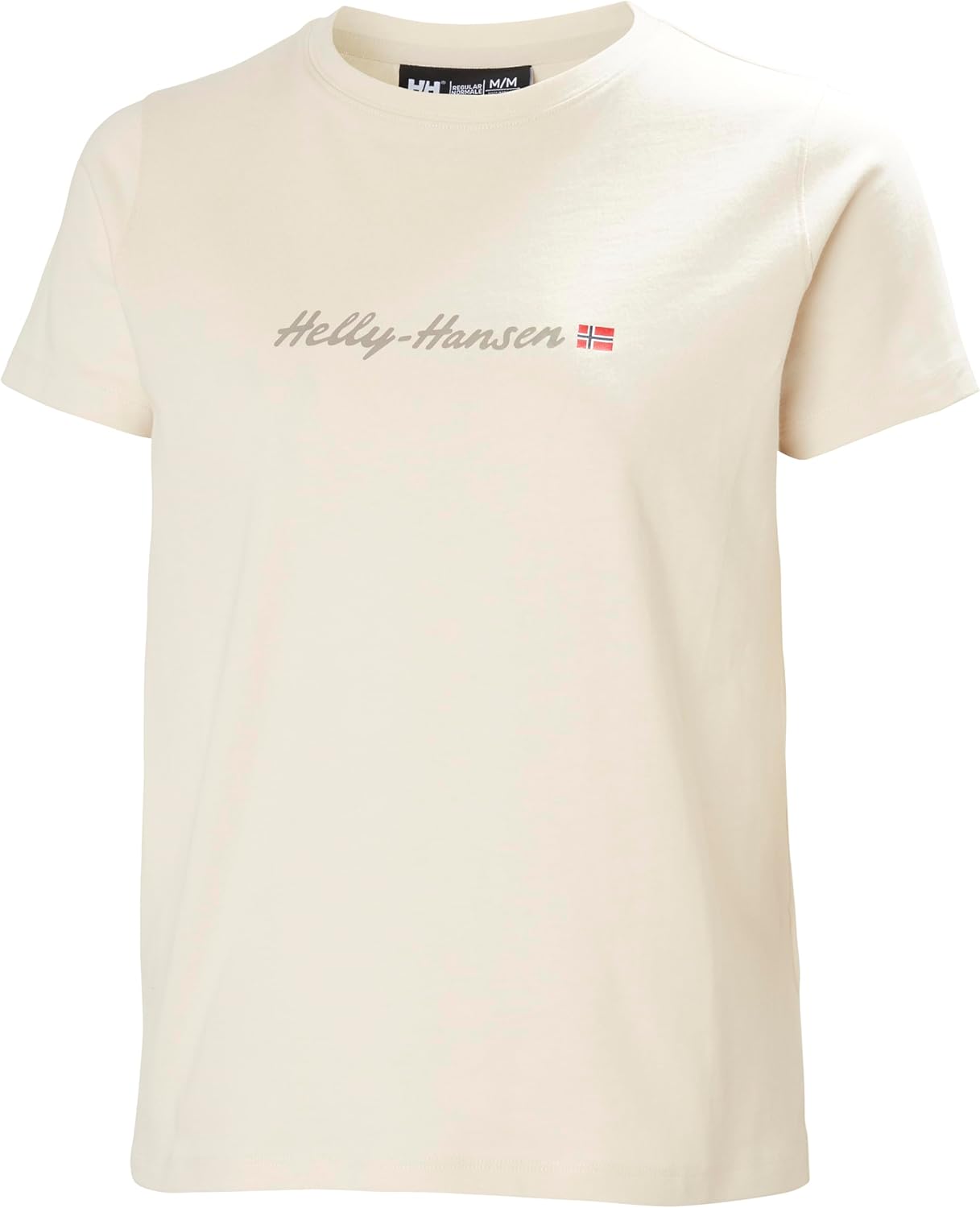 

Helly-Hansen Core Graphic T-Shirt 2.0 - женская спортивная футболка, легкая и дышащая, стиль casual и спортивный Helly Hansen, 034 Cream