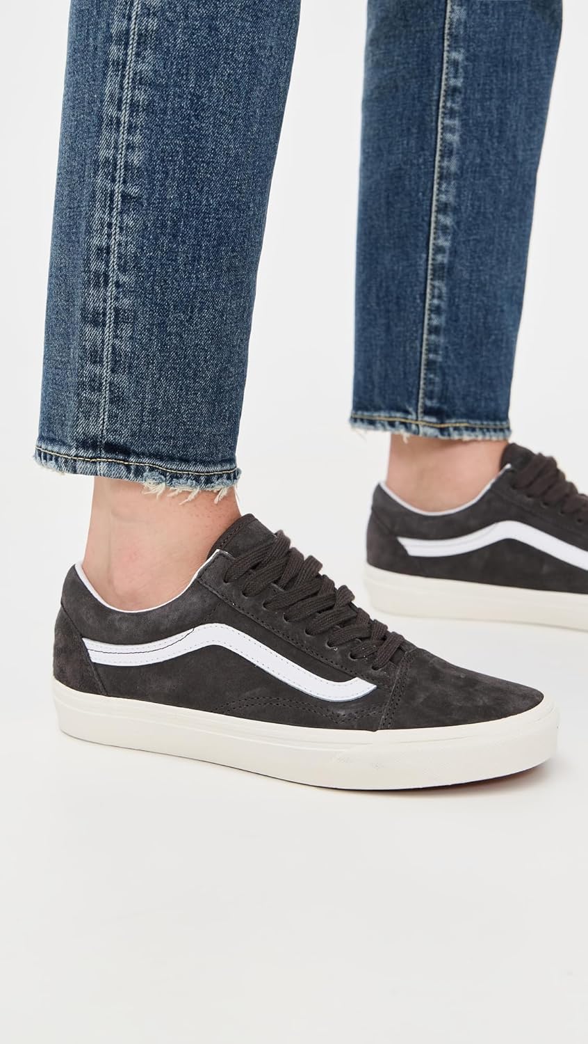 Vans Uy Racer Mid, кроссовки для мальчиков Hi-Top, Pig Suede After Dark — фото 3