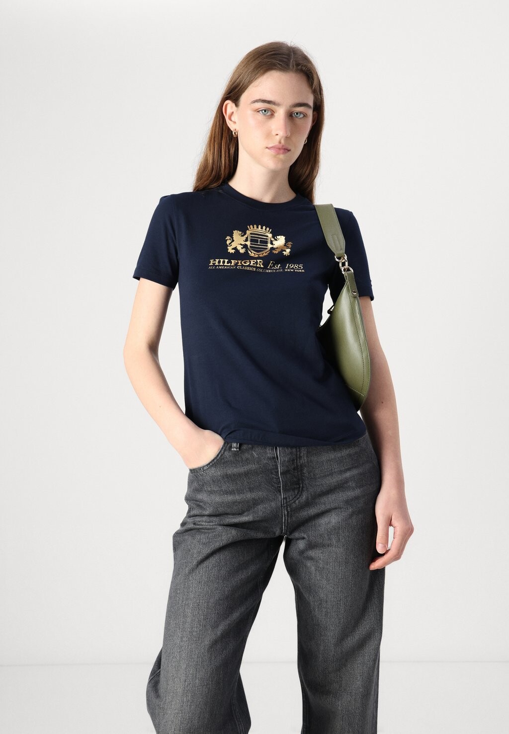 

Джинсы свободного кроя LOOSE STRAIGHT Tommy Hilfiger, белый деним