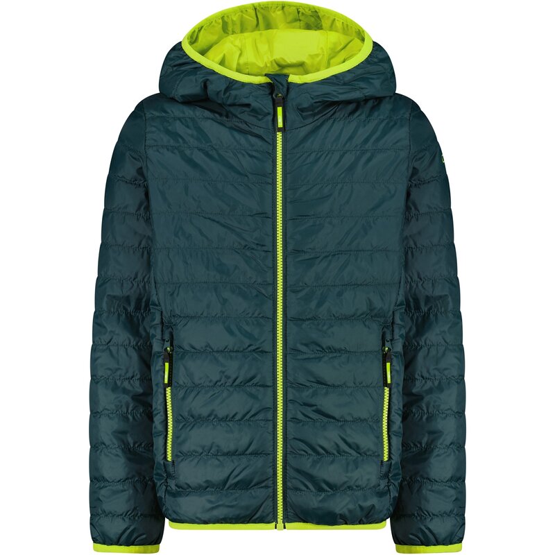 

Детская куртка с фиксирующимся капюшоном Cmp, цвет alpine