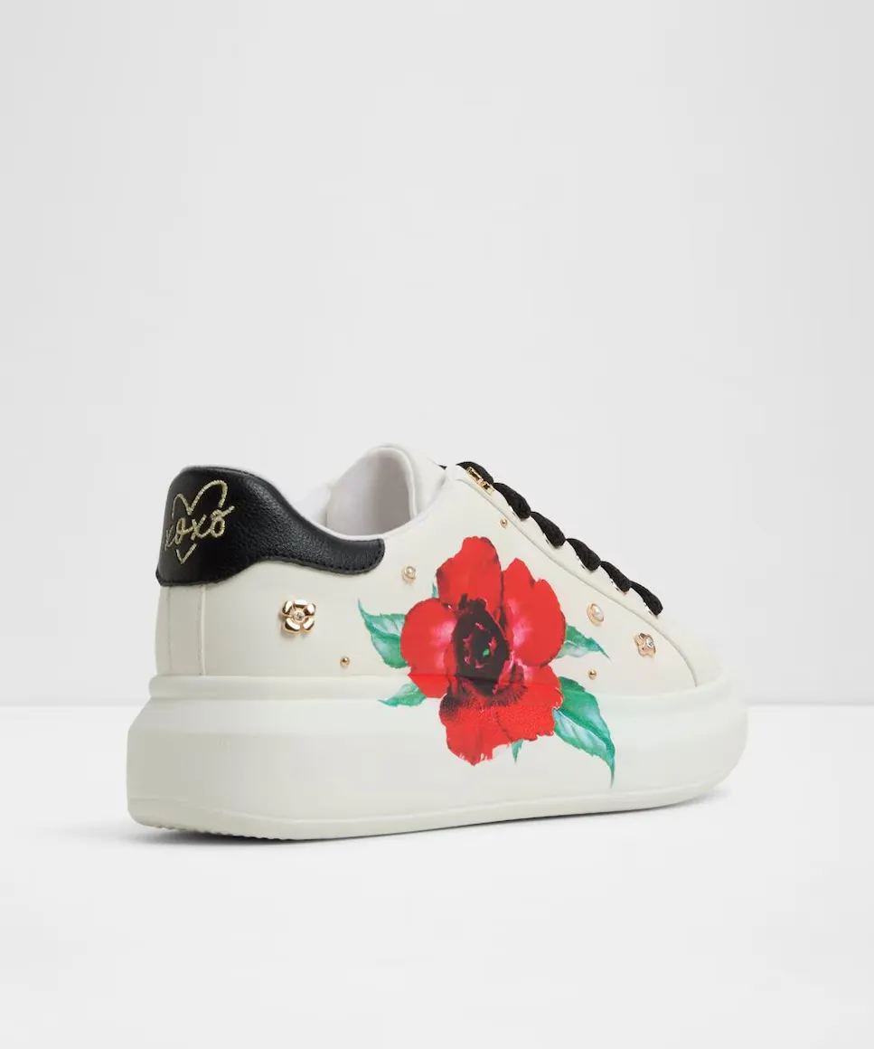 Женские повседневные кроссовки с круглым носком Aldo, белый — фото 3