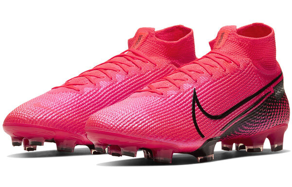 Кроссовки mercurial superfly 7 elite fg Nike, красный — фото 3