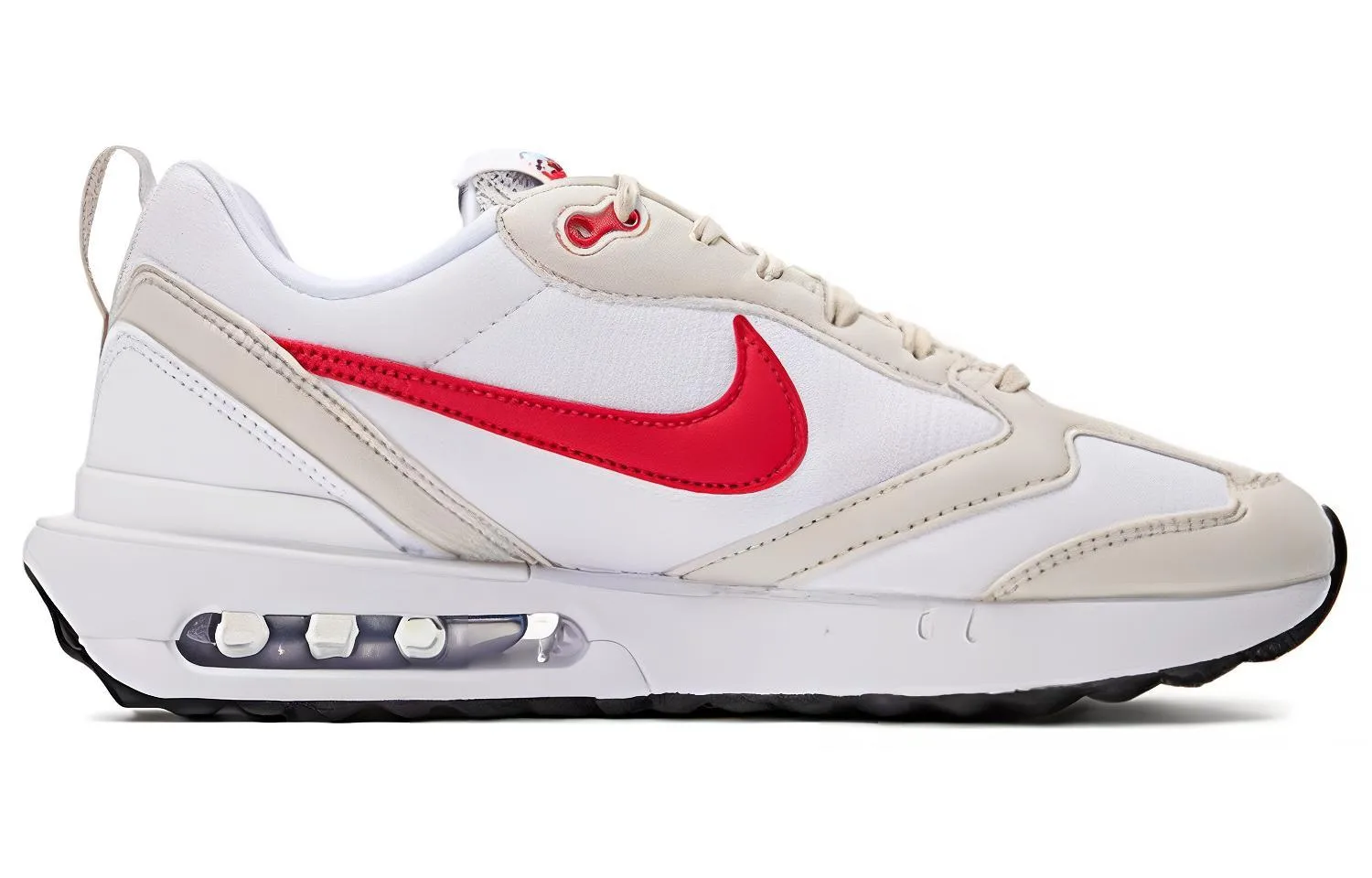 Nike Air Max Dawn 'Light Bone University Red' — фото 3
