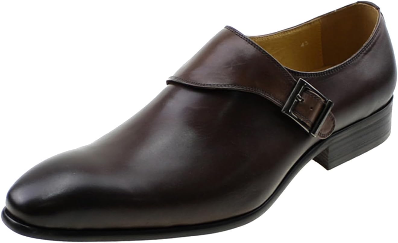 

Мужские лоферы Santimon, слипоны, деловые и повседневные туфли, из натуральной кожи, удобные, с пряжкой, модные лоферы на свадьбу и формальные мероприятия, мокасины, мужская обувь, Coffee