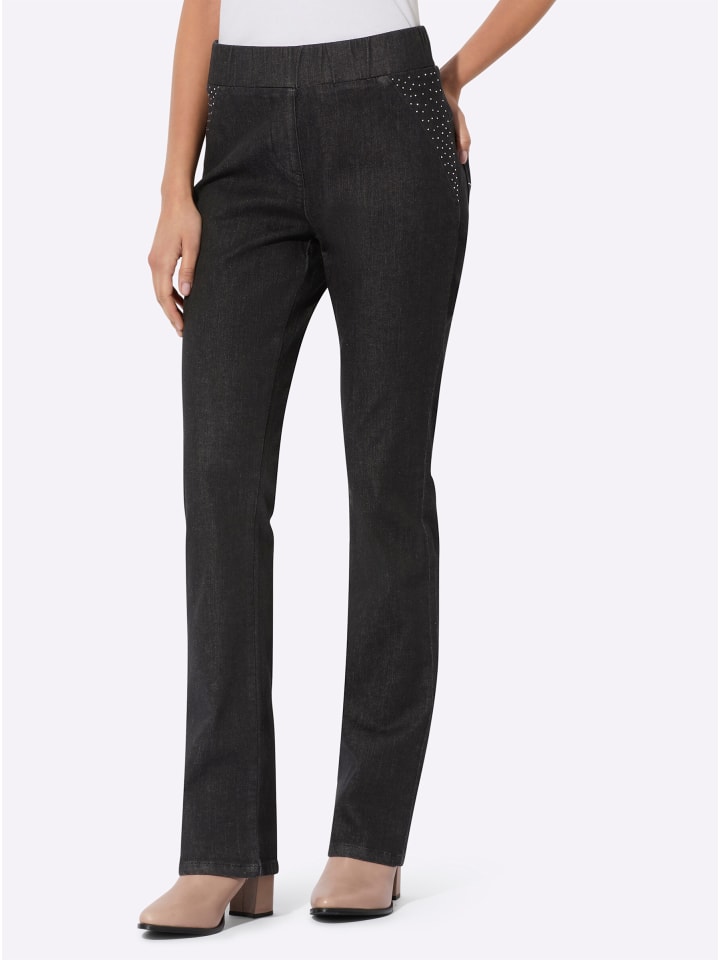 

Джинсы creation L, черный деним