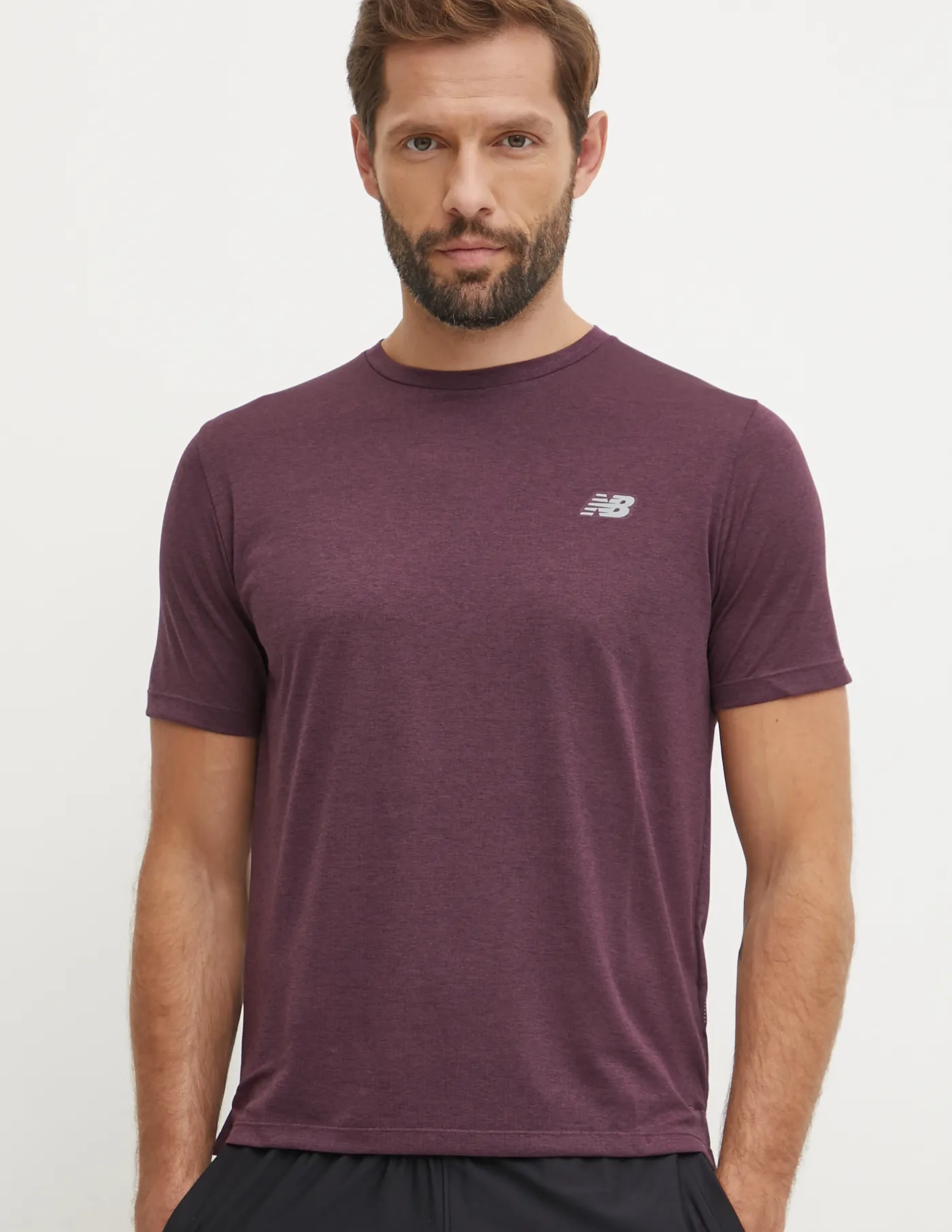 

Футболка для тренировок по легкой атлетике New Balance, фиолетовый